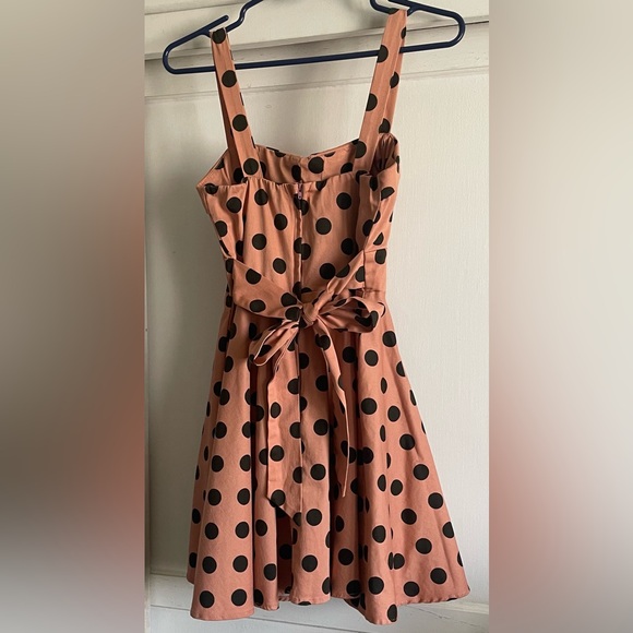 Varga Vintage Style Merry Marilyn Polka Dot Dress. Pre-Owned. - Picture 3 of 5